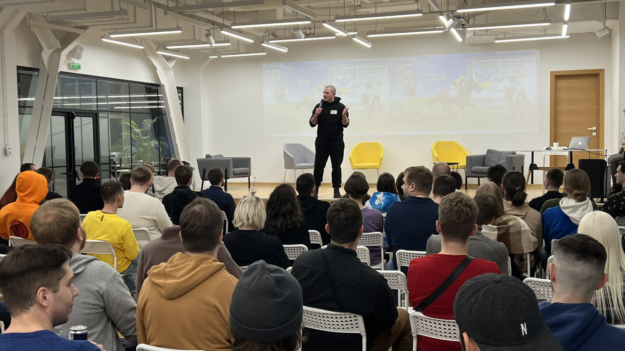 Фотографія з мітапу Ukrainian Games