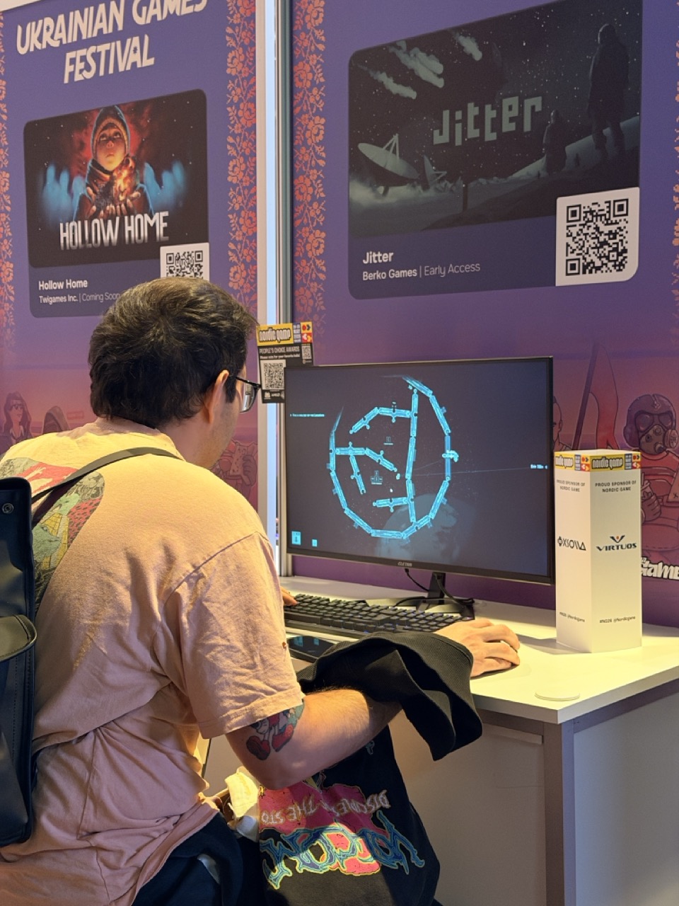 Фото шоукейсу Ukrainian Games Festival на Nordic Game 2026