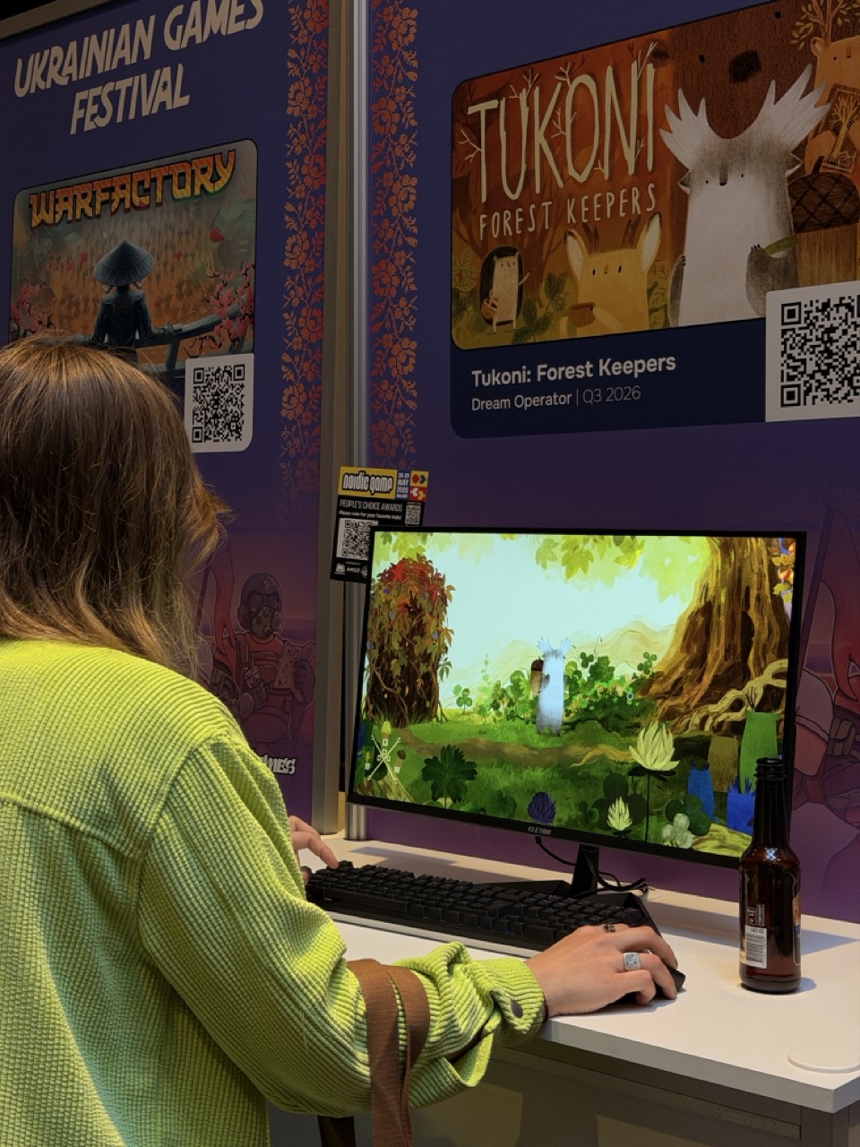 Фото шоукейсу Ukrainian Games Festival на Nordic Game 2026