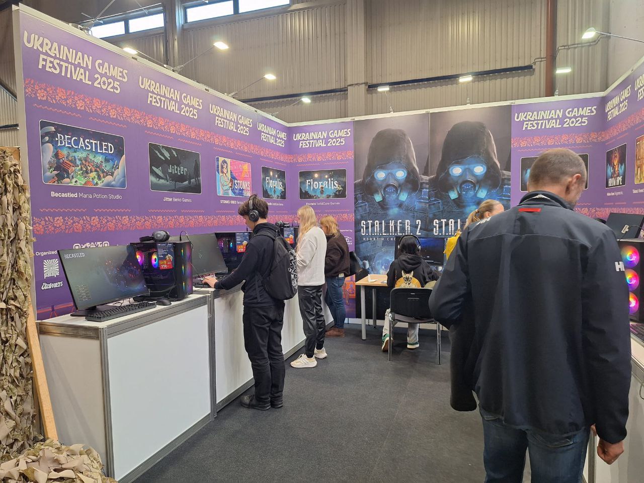 UGF стенд на GameOn 2025