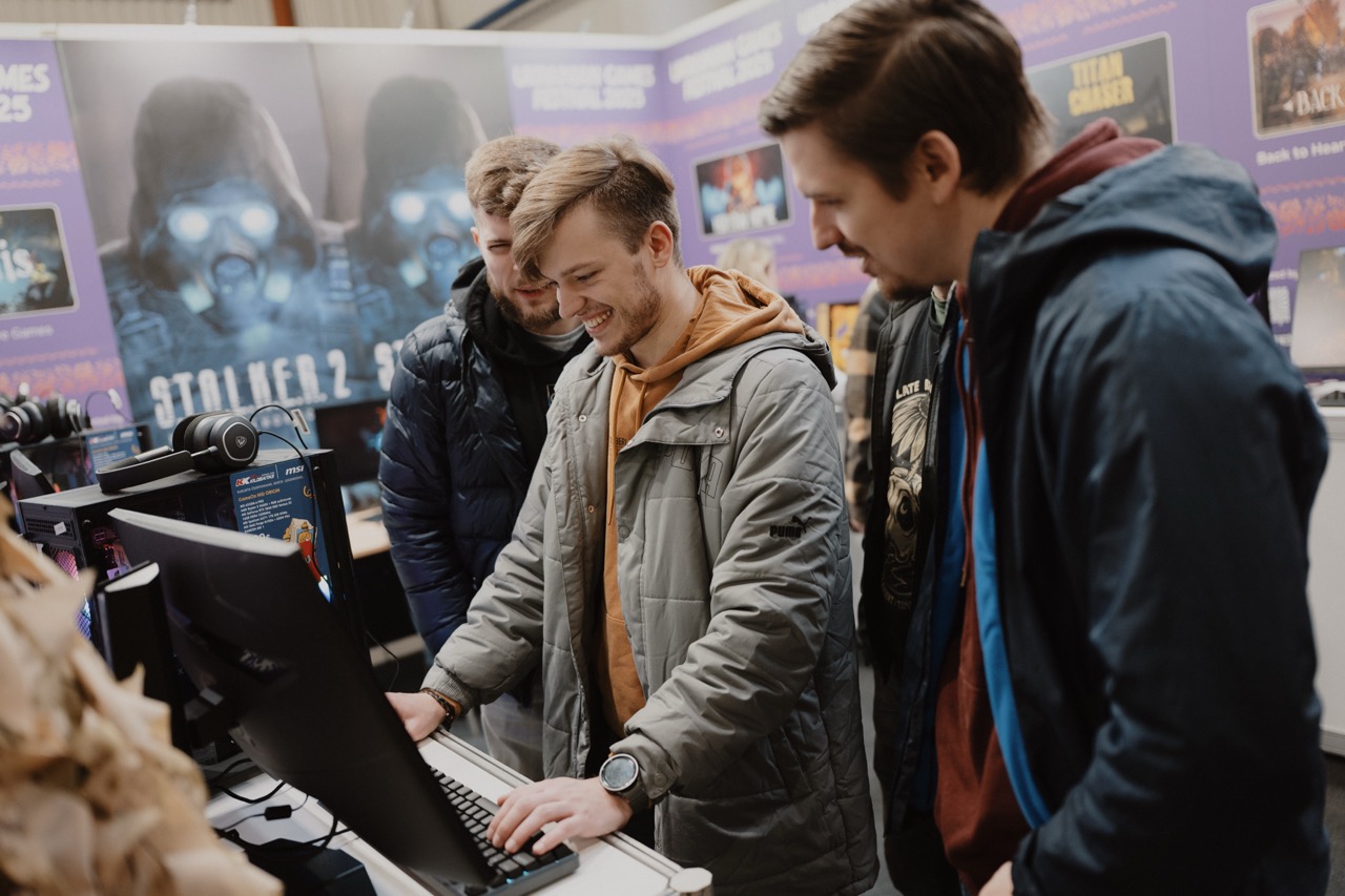 UGF стенд на GameOn 2025