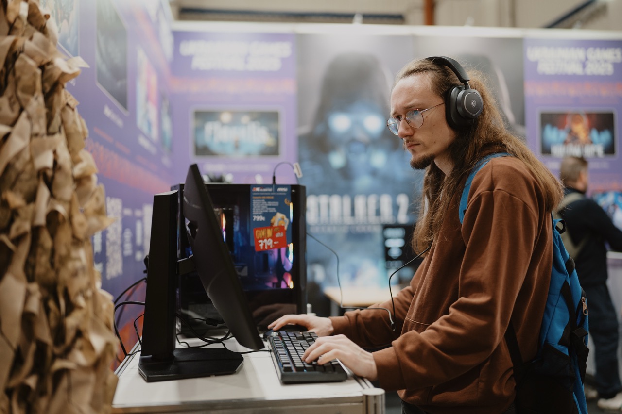 UGF стенд на GameOn 2025